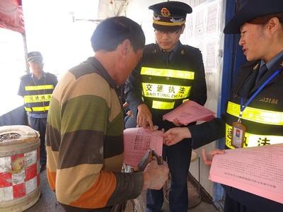 曲靖麒麟公路段 多举措宣传治超新规